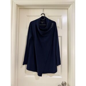TAHARI women blue‎ sweater size M